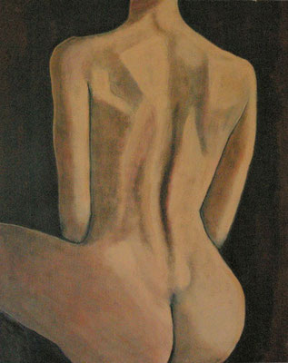 DE DOS - Acrylique sur canevas - 24x30 - 