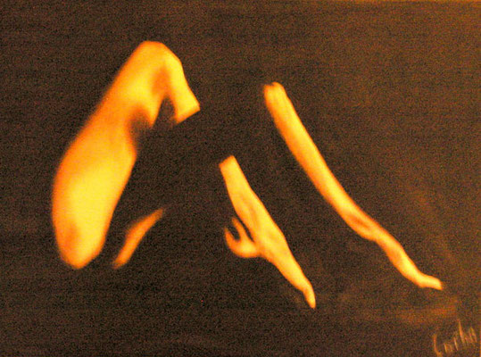 JAMBES - Acrylique sur canevas - 18x24-