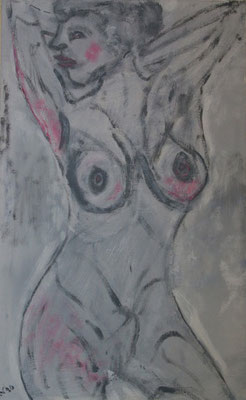 HAUT LES BRAS - Acrylique sur canevas - 13x21 - VENDU