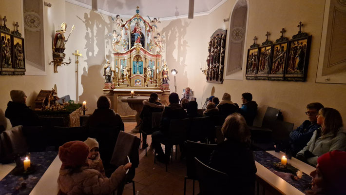 07.12.2024, Advent an der Kapelle