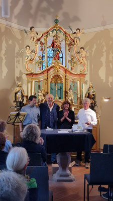 15.06.2025 - Lesung mit Klezmer-Musik in der Kulturkapelle Korlingen