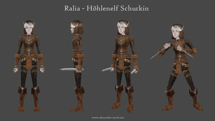 Ralia - Höhlenelf Schurkin