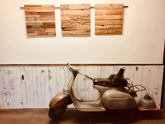 Eindrücke - ALT.HOLZ.GARAGE. | Wandverkleidung | Wohnaccessoires