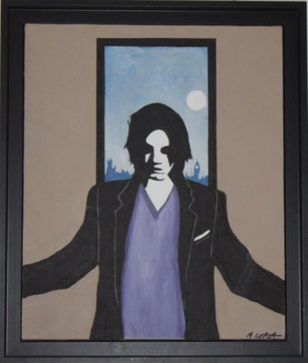 RAPHAEL - Acrylique sur toile  34*24