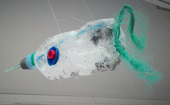 Pez , COUP, Taller Creativo, IES Tias, Art, Arte, Cleaner Ocean Upcycling Productions, Lanzarote