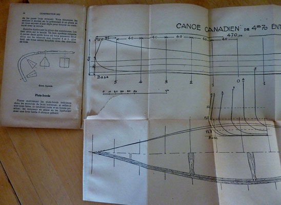 SERGENT, Construction de canoës et kayaks, Susse, 1945 (la Bibli du Canoe)