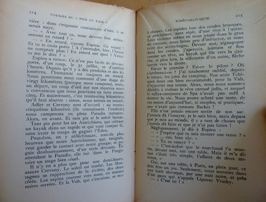 CHENU, Voyages du Pile ou Face, 1949 (la Bibli du Canoe)