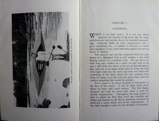 MARSHALL, Canoes and Canoeing, 1937 (la Bibli du Canoe)