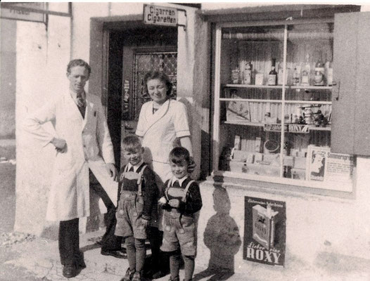 Elsa und Andreas Schwarz übernehmen das Geschäft 1950