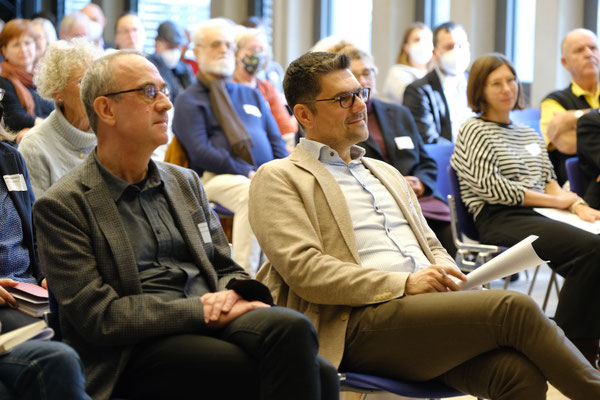 (v. l. ) Prof. Dr. Willehad Lanwer (Präsident der EHD) und Prof. Dr. Michael Vilain (Vizepräsident für Forschung und Internationales der EHD) | Foto: Ehrig