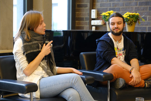 Als aktuell Studierende weiß Kaja Ehrler genau, wo sie die EHD in den nächsten Jahren sieht. | Foto: Ehrig