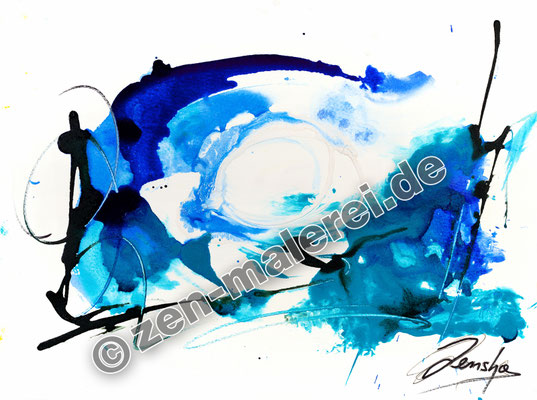 Strahlende Klarheit, Aquarell 30x40cm, 850 €