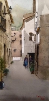 En un lugar de Alicante. 56 x 28 cm (Sold)