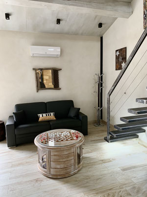 Salon - Canapé convertible (2 couchages)