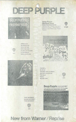 Billion Dollar Babies / Mary Ann - USA Display Back