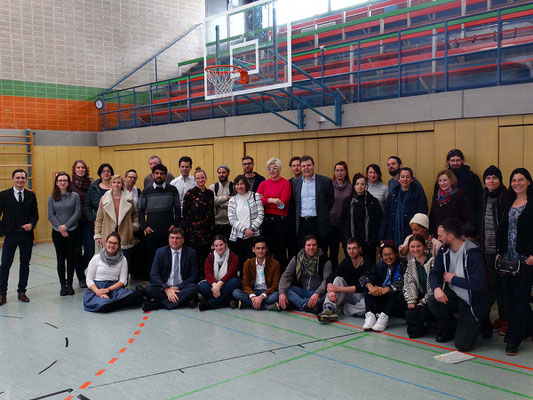 Die Leiter der Workshops + Ehrengäste