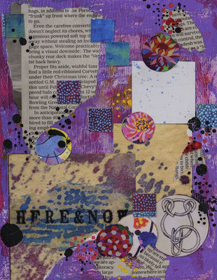 HERE&NOW 180㎜×140㎜   collage work