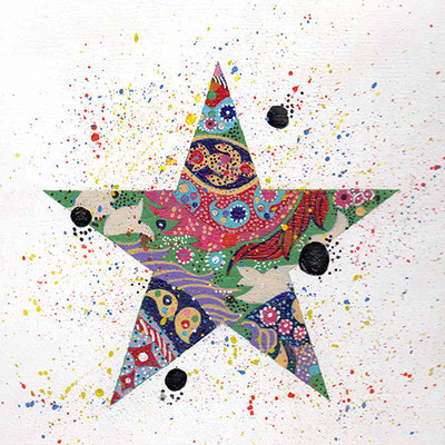 sparkling   255㎜×204㎜　　acrylic painting