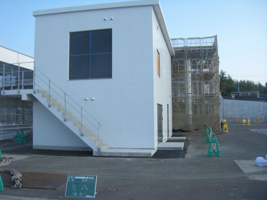 桜島港施設整備工事（桜島フェリーターミナル ポンプ棟建設）