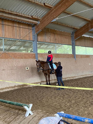 Trainingseinheiten mit Anke