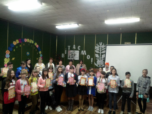 Учасники районного конкурсу "Найкращий читач - 2019"