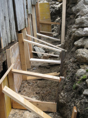 Bereit für den Beton