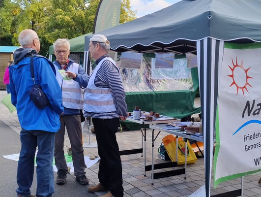 Infostand in Rödinghausen