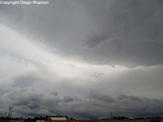 Altostratus duplicatus vistas em Campina Grande, Paraíba, em 05/03/2015.