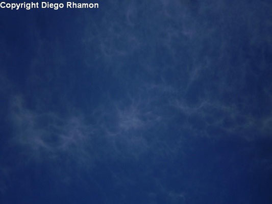 Cirrus floccus lacunosus vistas em João Pessoa, Paraíba, em 17/03/2011.