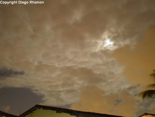 Stratocumulus stratiformis vistas em João Pessoa, Paraíba, em 29/01/2010.