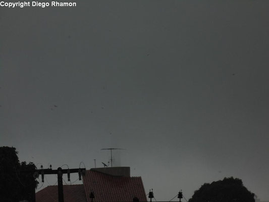 Nevoeiro visto em João Pessoa, Paraíba, em 14/03/2014.