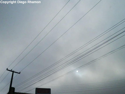 Stratus translucidus vistas em João Pessoa, Paraíba, em 06/08/2009.