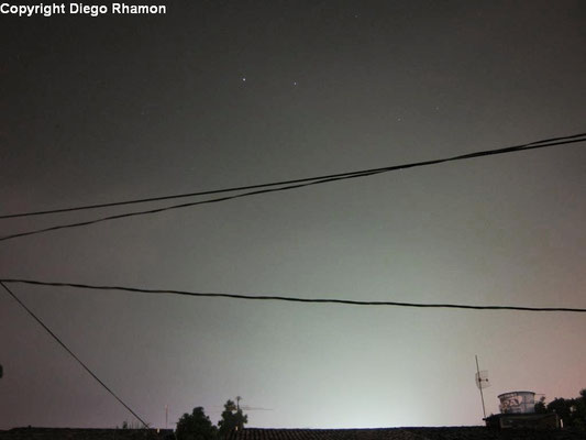 Stratus nebulosus vistas em João Pessoa, Paraíba, em 03/05/2011.