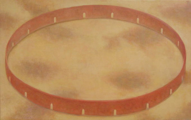 The Circle                          53.0×40.9m   oil on canvas