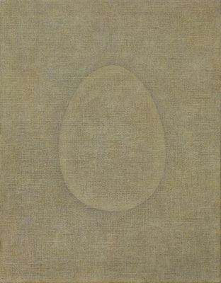 Diagram                                      41.0×31.8cm  oil on canvas
