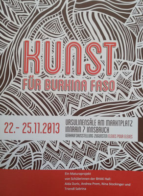 Kunst für Burkina Faso 2013