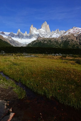 Fitz Roy Berg, Wandern in Patagonien