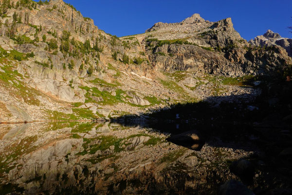 Bergsee Spiegelung Grand Teton Nationalpark