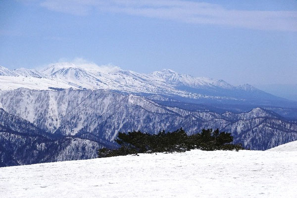 Blick vom Mount Ashaidake auf Hokkaido