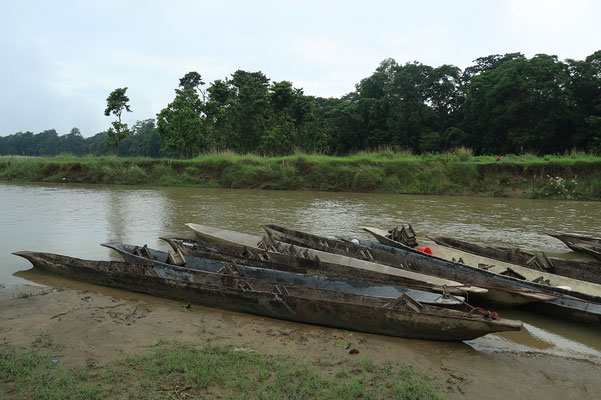 Kanufahrt Chitwan Nationalpark Nepal