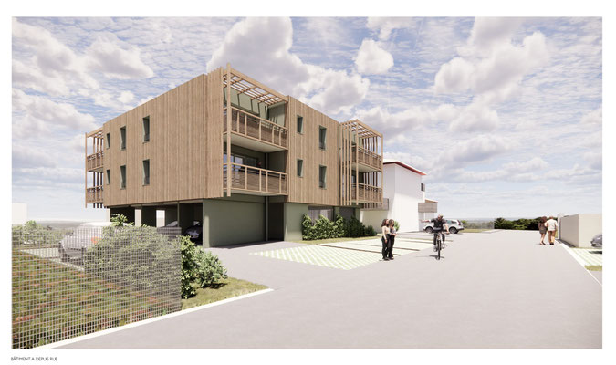 Projet d'habitat participatif rue Goya, Tarnos (40)