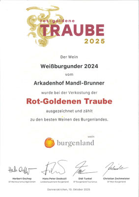 rot-goldene Traube 2025