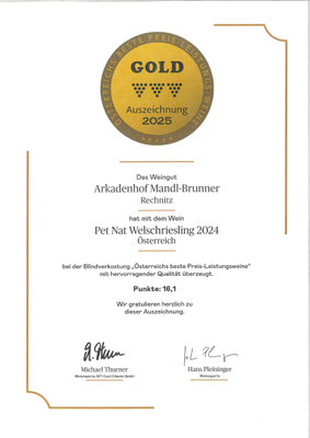 Österr. beste Preis-Leistungs-Weine