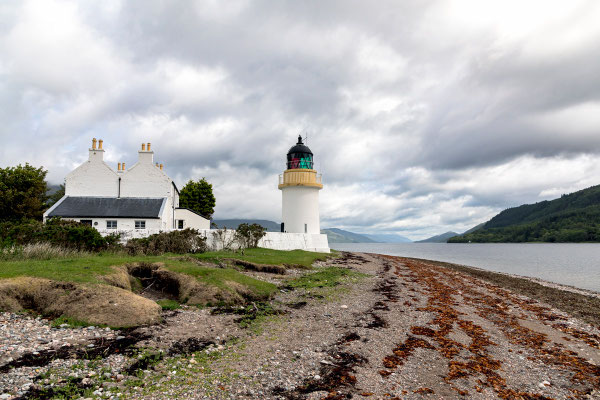 Corran Point Lighthouse / Ardgour / Schottland