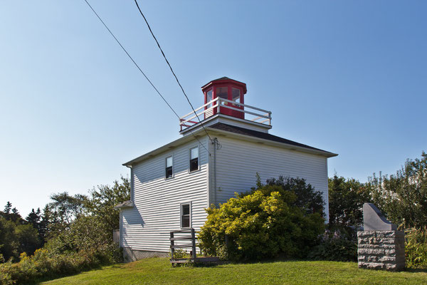 Burntcoat Head Lighthouse , Nova Scotia Kanada