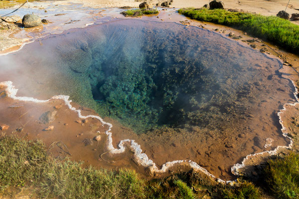 blue pool
