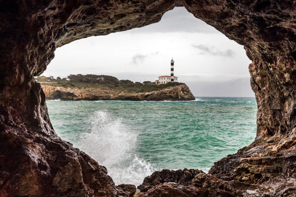 Faro de Porto Colom / Mallorca / Spanien