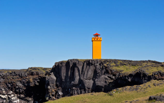 Leuchtturm von Svörtuloft - Island