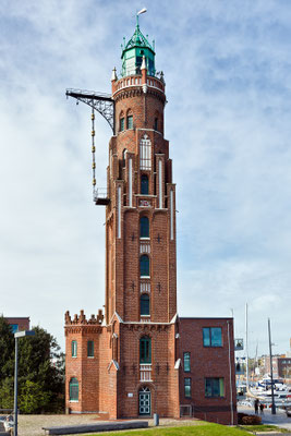 Oberfeuer Simon-Loschen-Leuchtturm - Bremerhafen