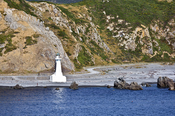 New Pencarrow Head lighthouse,Wellington, Neuseeland Nordinsel 